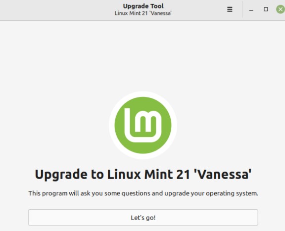 Aggiornare da Linux Mint 20.03 a Linux Mint 21